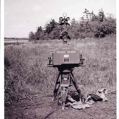 Mobile Plane Spotting Optics at Fort Casey