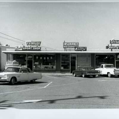 Shops and Cars Photo