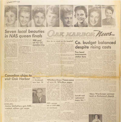 Oak Harbor News Sept. 24, 1959.