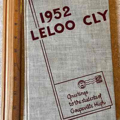 Coupeville High School Yearbook, 1952