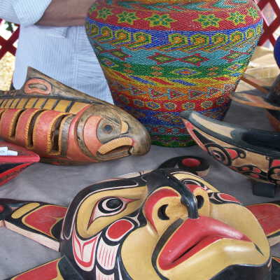 Carved and Painted Masks