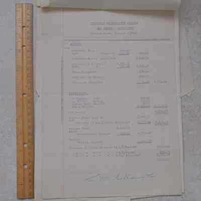 Balance Sheet