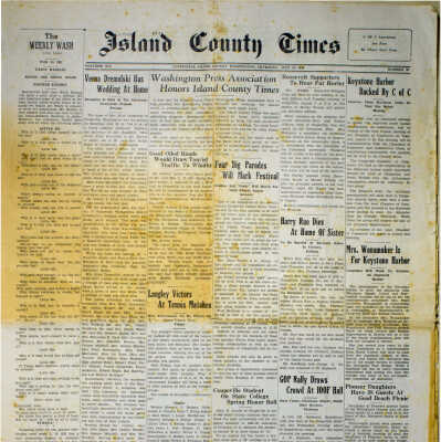 Island County Times - July 30, 1936