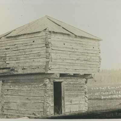 Crockett Blockhouse - Postcard, Photographic