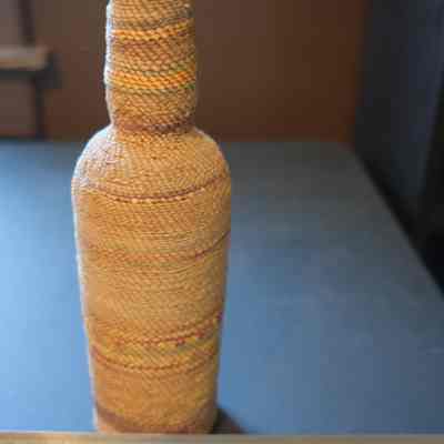 Grass Woven Bottle