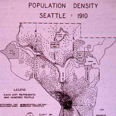 Seattle Population Density Map