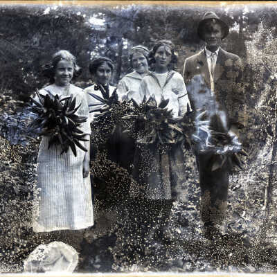 Negative, Glass-plate