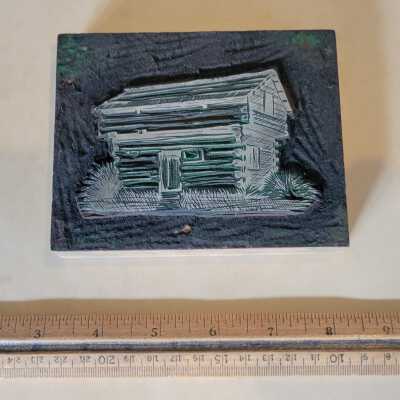 Carved Linoleum Block