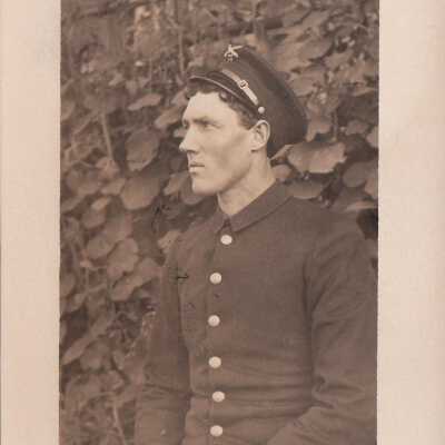 Soldier, member of 71st Co: Origsize: 3.5x5.5; Origformat: Print-Photographic