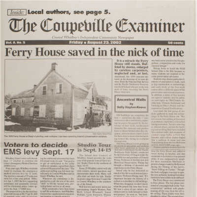 Coupeville Examiner, August 23, 2002