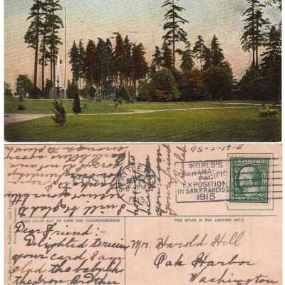 Woodland Park, Seattle: Origsize: 3.5x5.5; Origformat: Print-Photographic