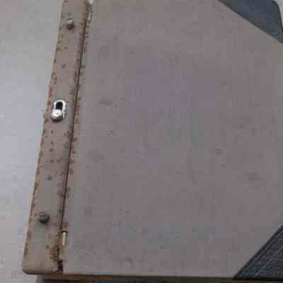 A doctor's office ledger