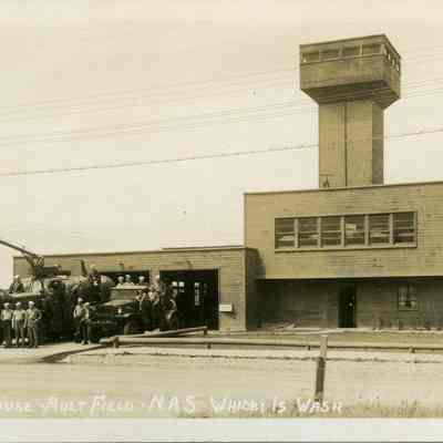 NAS Whidbey Firehouse Postcard
