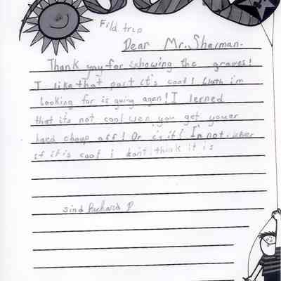 Letter to Roger Sherman