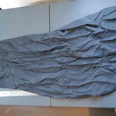 422 - dress and slip - black chiffon slip and taffeta dress