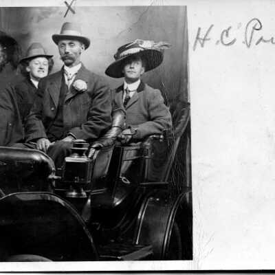 Photograph, H.C. Power and Friends. More info in photo description. Acc.#2019.018.035