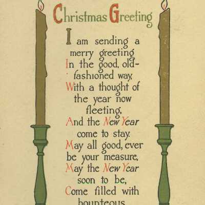 Card, Holiday