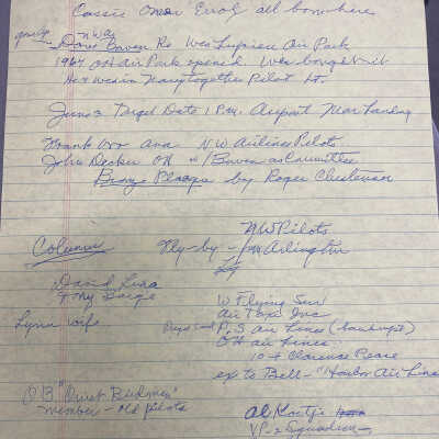 Handwritten Notes