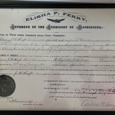 Appointment of Captain James Henry Swift to Pilot Commissioner