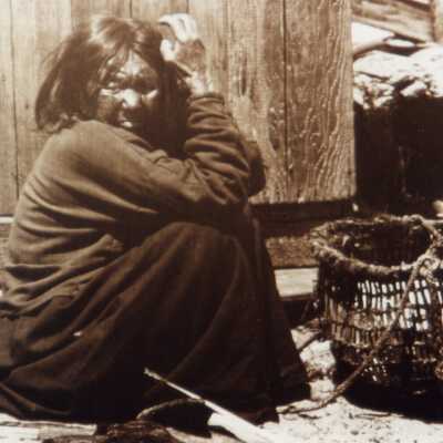 Woman with Basket
