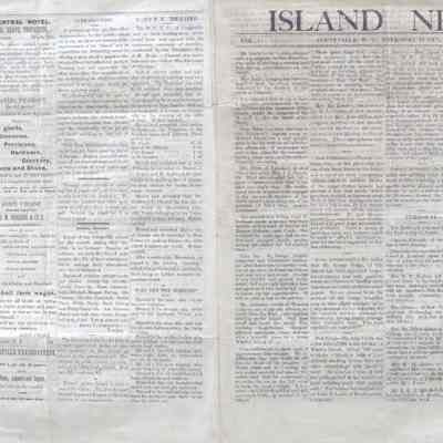 Island News - June 3, 1884