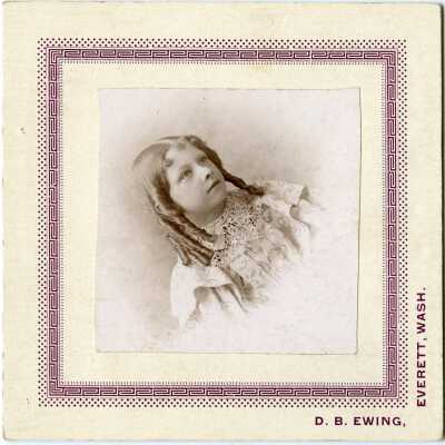 Photograph, Hazel Watson, dau. of Nellie and Ernie Watson. Acc. # 2019.024.085