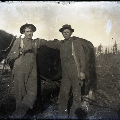 Negative, Glass-plate