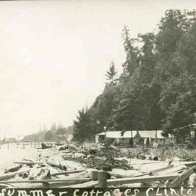 Summer Cottages in Clinton postcard