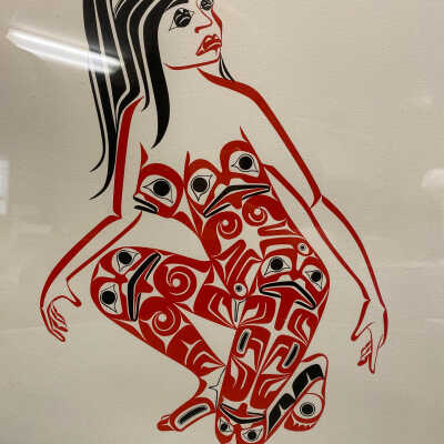 Neegyawks - Glen Rabena Print, 1980