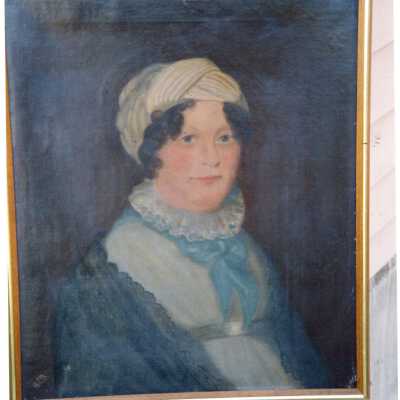 Photograph, Mrs. George Neville. Family info in photo description. Acc#2019.012.218