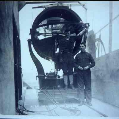 Carbon Searchlight at Fort Casey