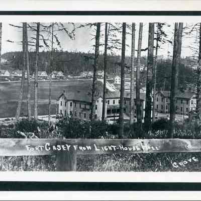 Fort Casey from Lighthouse Hill