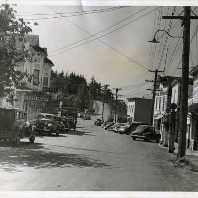 Coupeville Front Street, 1941