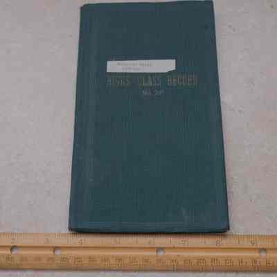 Class Record, Margaret Smith 1932-1933