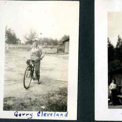 Members of Cleveland family - Gerald Ray, Gerry: Jesse Truck Fleet - 1938 - beginnings of Oak Harbor Freight Lines