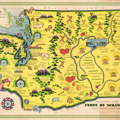 Industrial Map of Washington