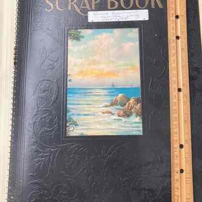 Scrapbook belonging to Irene Sullivan