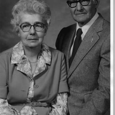 Photograph, Dorothy and Clark Sherman. Acc.# 2019.018.137