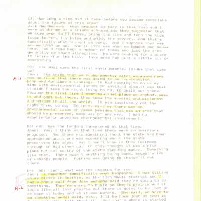 MacPherson Oral History