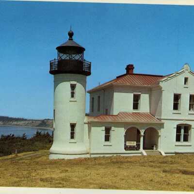 Fort Casey Admiralty Lighthouse Postcard