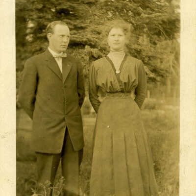 Grover Allen and Anna Grasser