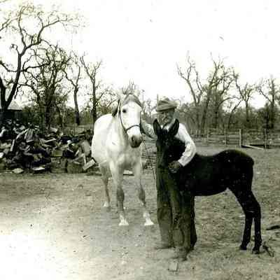 Geo Ward, Cora Crader: 17 days old