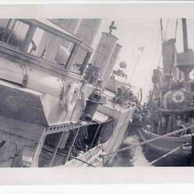Destroyer "Zeilin" at Fort Casey