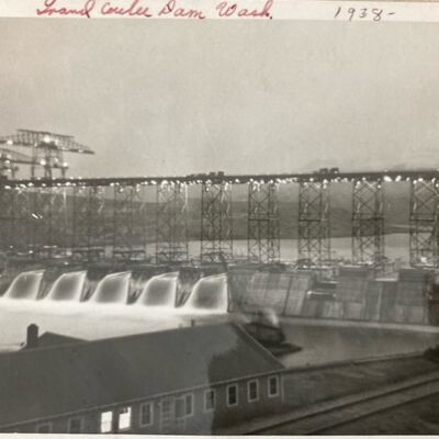 Grand Coullee Dam 1938