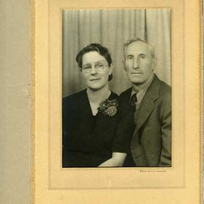 Photograph, Ernest and Phoebe (Boyer) Nichols. Acc.#2019.012.197