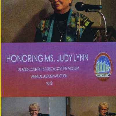 Honoring Ms. Judy Lynn - Island County Historical Society Museum Annual Autumn Auction 2018.