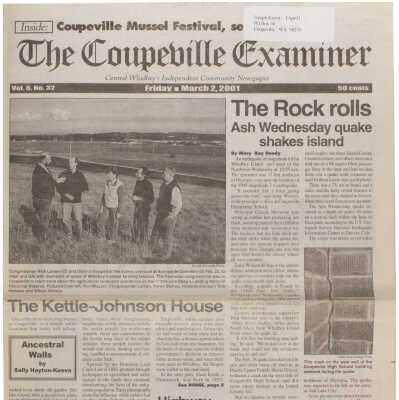 Coupeville Examiner, March 2, 2001