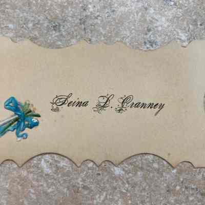Siena L. Cranney, card