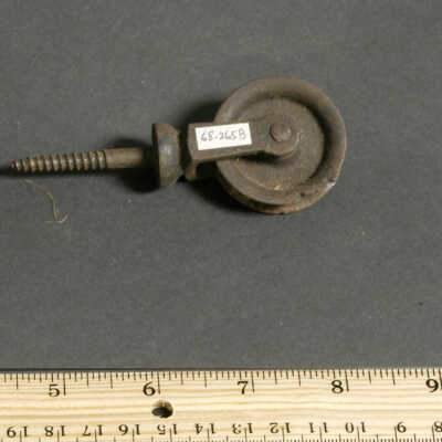 Iron pullies