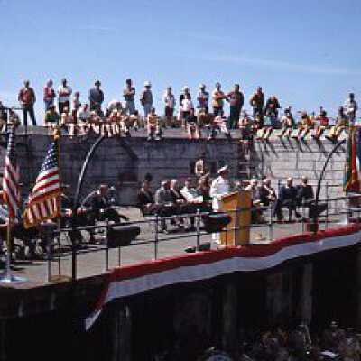 Fort Casey Gun Dedication - 1968